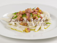 Strozzapreti rucola e pancetta