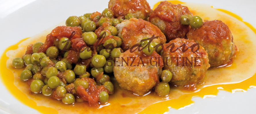 Polpette di manzo con piselli